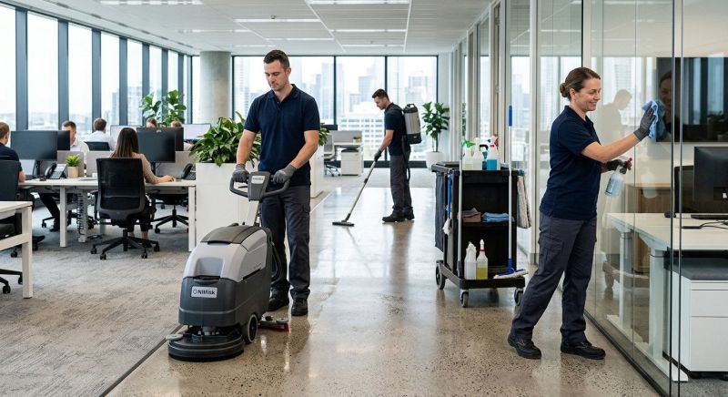How Janitorial Cleaning Helps Maintain Professional Spaces